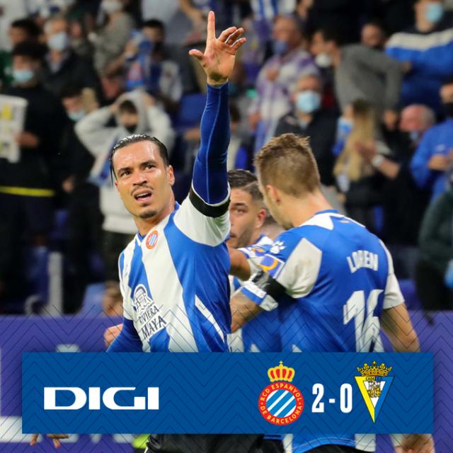 开云电子-【西甲】武磊第90分钟替补登场 西班牙人主场2比0